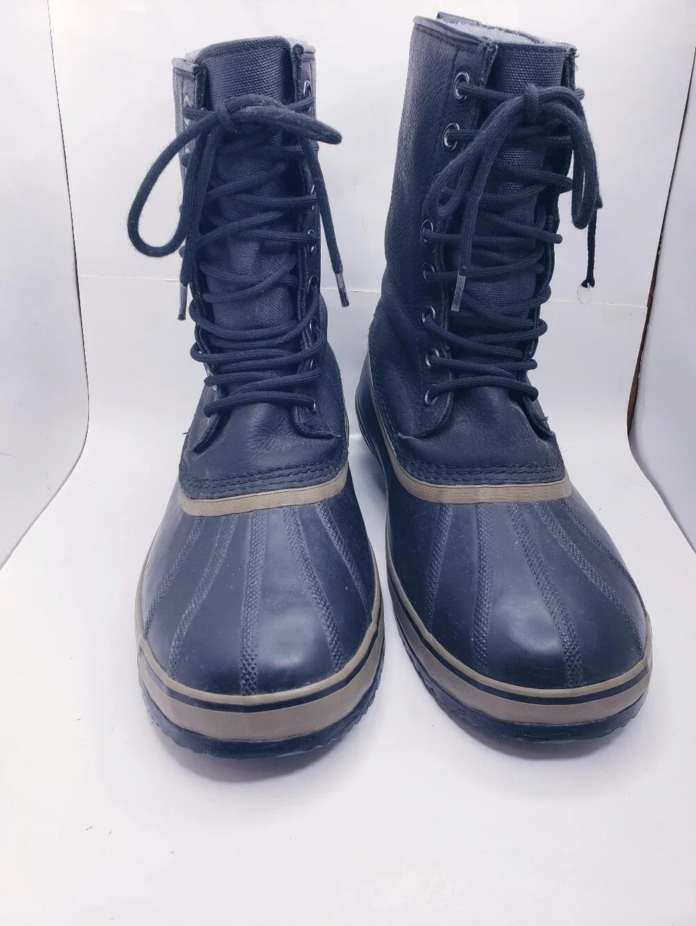 Sorel 1964 Premium T Black Waterproof  Winter Snow Duck Boots Men's Size 12